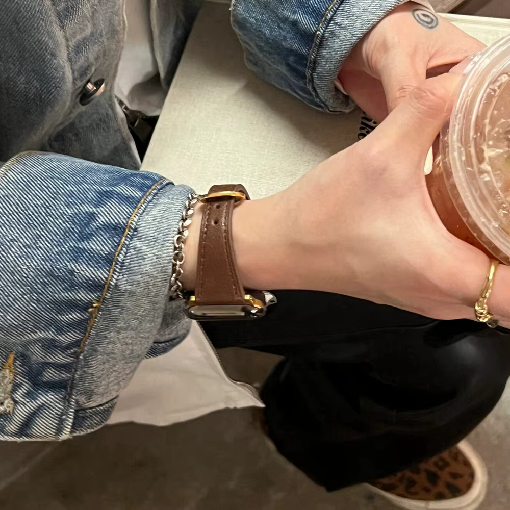 Bracelet en cuir pour Apple Watch