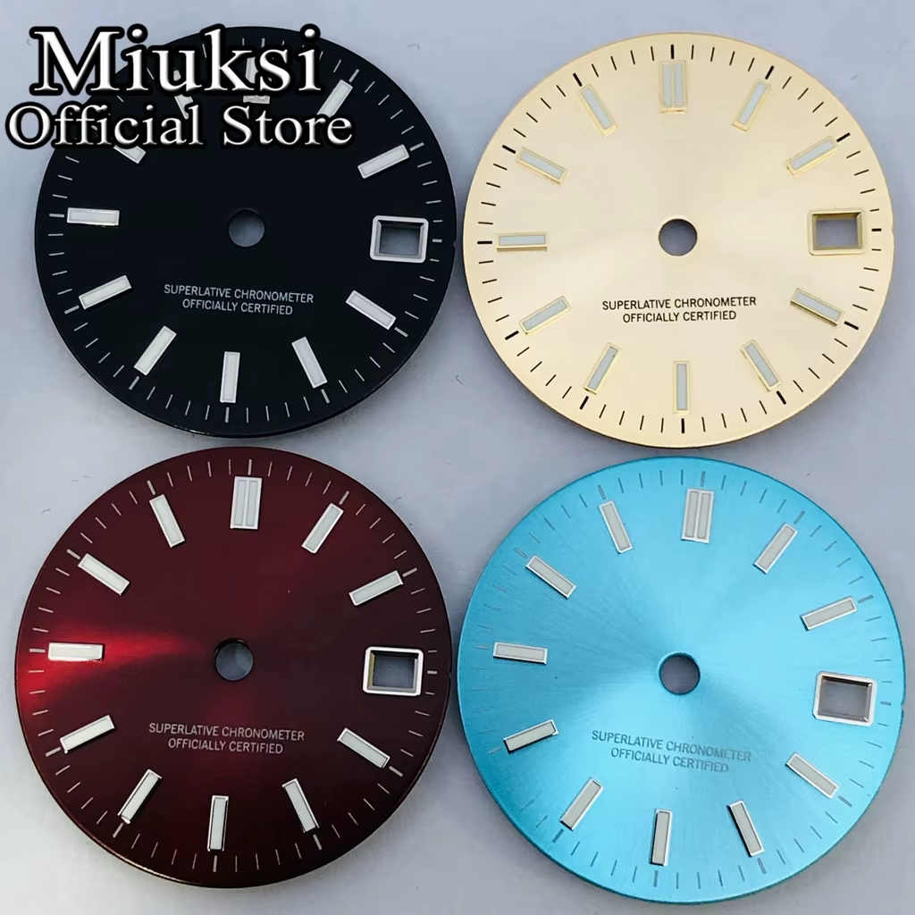 ATA UKSI-Cadran de Montre Lumineux Noir
