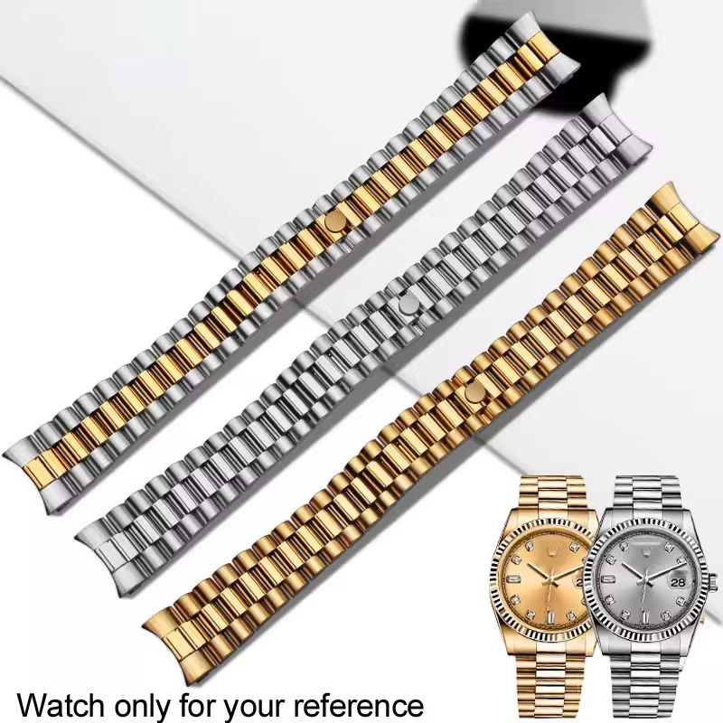 Bracelet de montre de haute qualité pour Rolex 20mm en acier inoxydable 316L