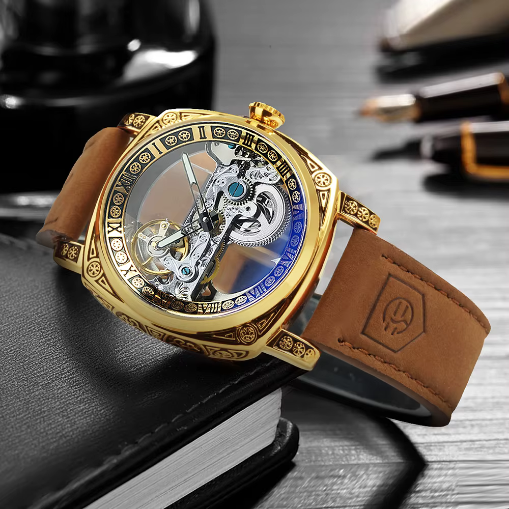 Forsining – montre mécanique automatique pour hommes
