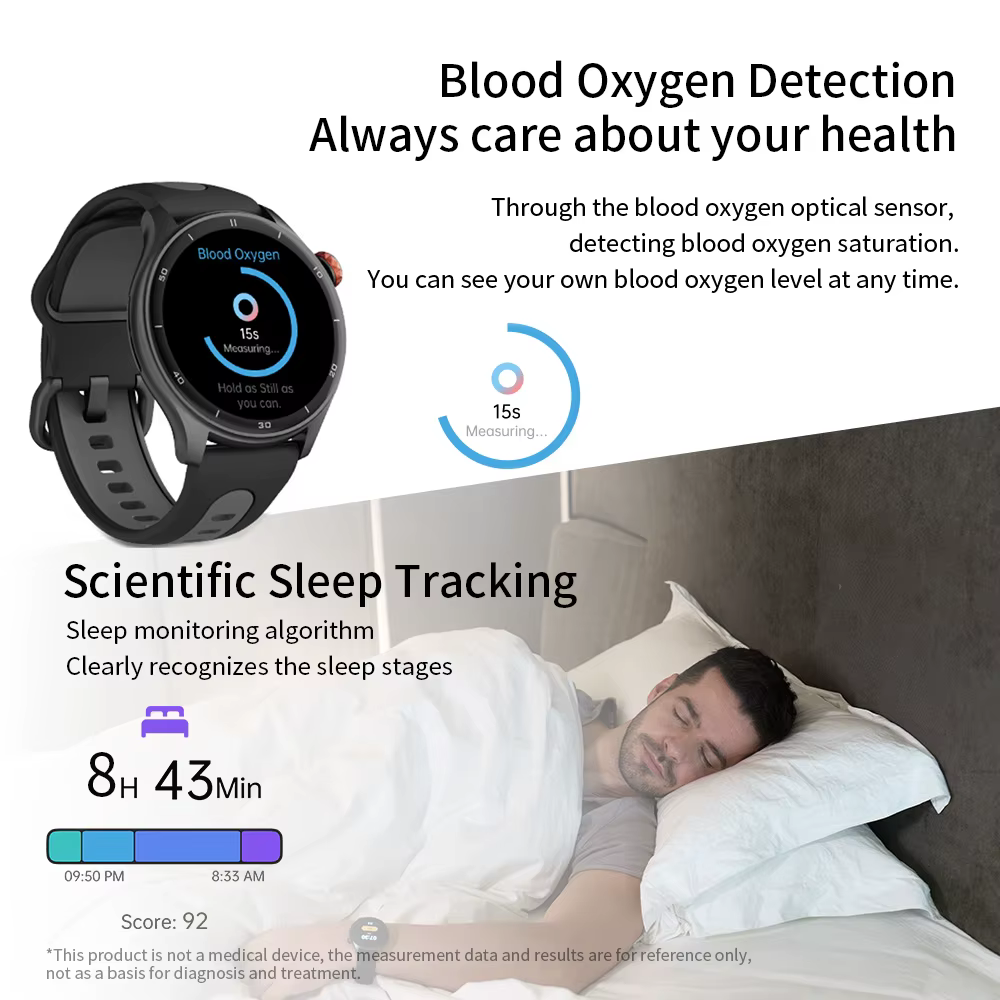 IGPSPORT LW10 montre de Sport intelligente capteur de fréquence cardiaque d'oxygène dans le sang Bracelet moniteur de