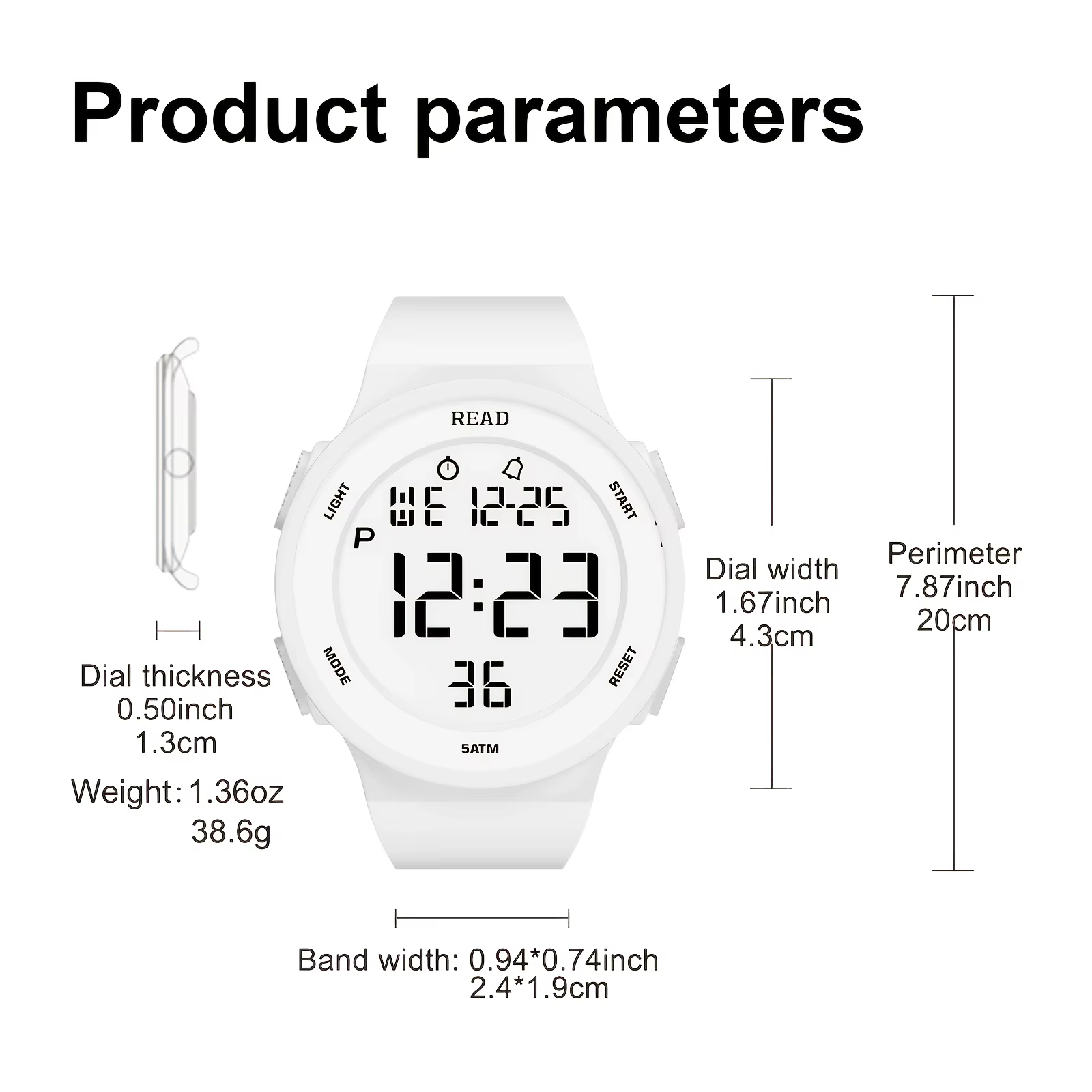 Montres pour femmes, montre de mode avec affichage de définition LED haute résolution