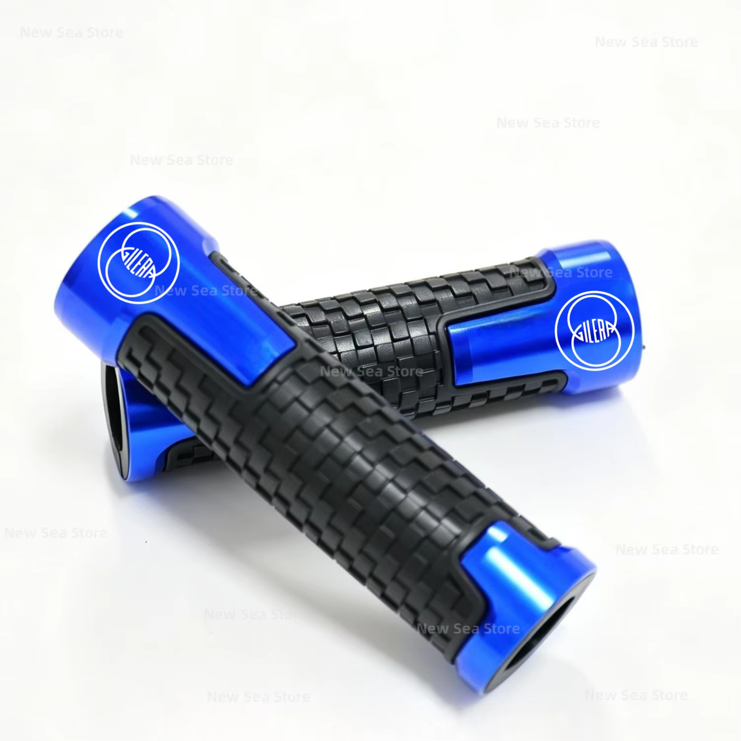 Accessoires de moto CNC, poignées de guidon 7/8"22mm pour Gilera GP800 Fuoco Nexus 500 Runner 50 125 200