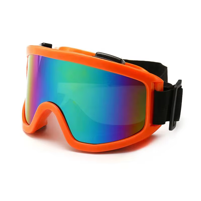 Lunettes de protection pour casque de moto, lunettes de sport de plein air, coupe-vent et anti-poussière, lunettes de ski, lunettes de motocross, anti-émeute, 506