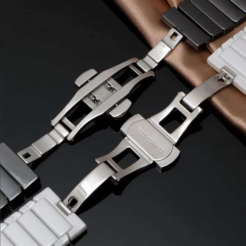 Ceramic Watchband For MOVADO BOLD