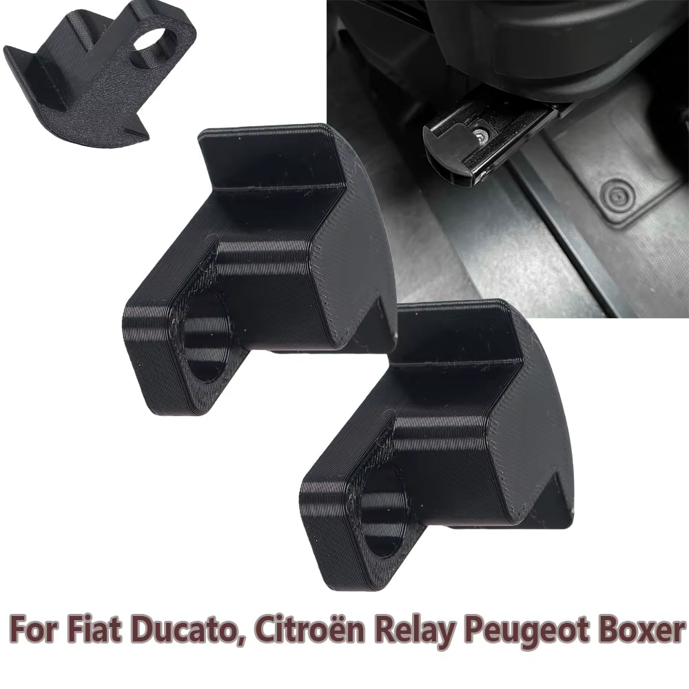 Protecteurs de rails de siège, 2/4 pièces, pour Fiat Ducato, Citroën Relay, Peugeot Boxer, caravanes, camping-cars, pièces de camping-car