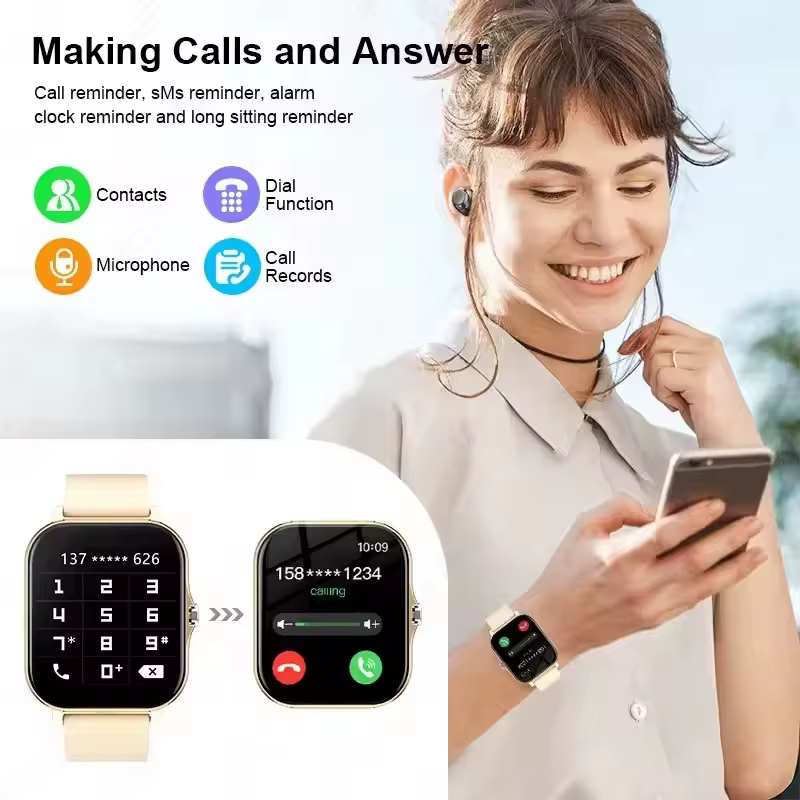 Montre connectée nouvelle génération pour hommes et femmes