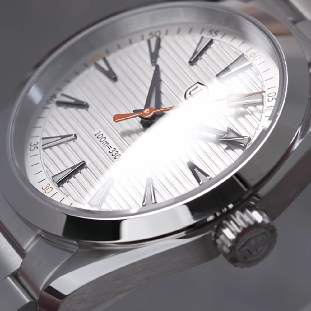 Watchdives WD0006 montre Vintage VH31 balayage deuxième mouvement dôme saphir cristal lumineux 10Bar étanche 38mm montres à Quartz