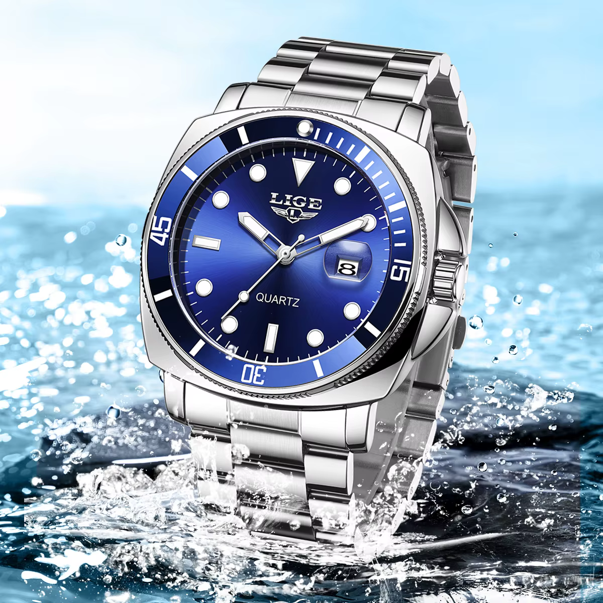 Montre LIGE pour homme