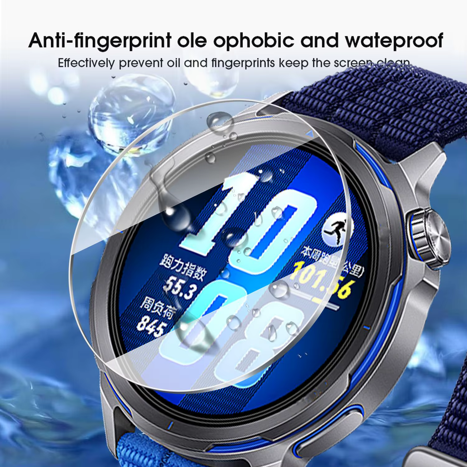 Protecteur d'écran transparent pour Huawei Watch GT Runner 2 Runner2