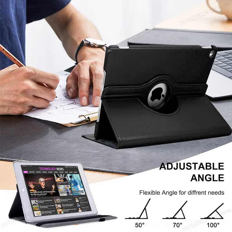 Étui rotatif à 360 degrés pour iPad Pro 11 2022 2021 iPad Air 1 2 3 10.5 4 5 10.9 iPad 9.7 5e 6e 10.2 7e 8e 9e 10e, housse pour tablette