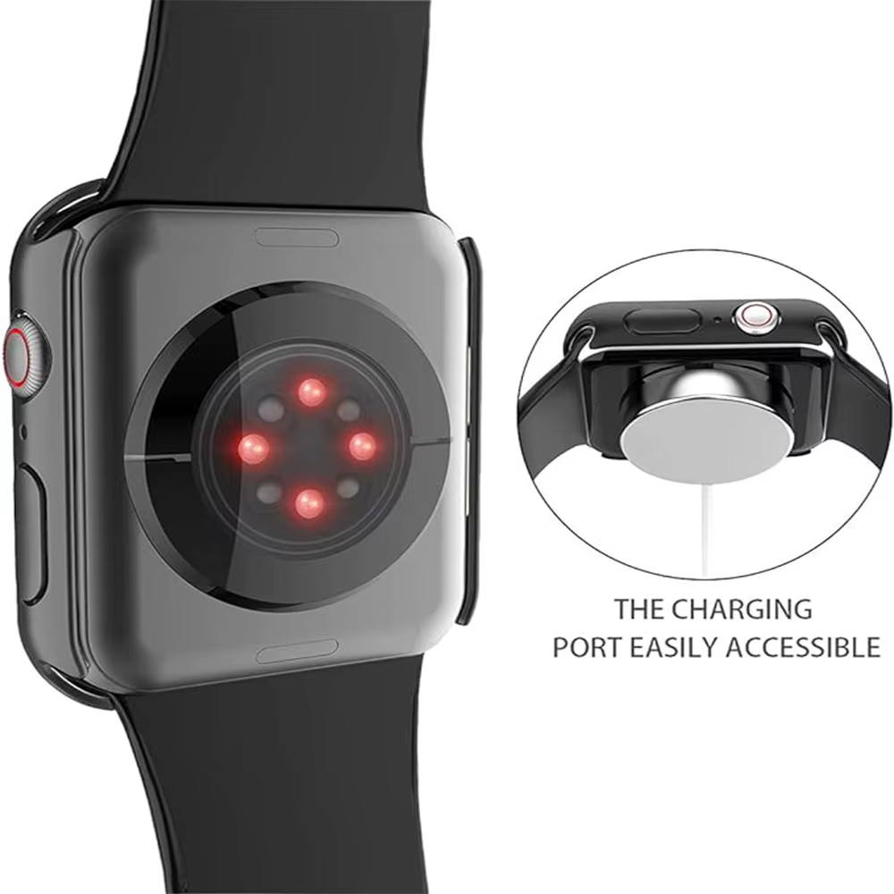Verre trempé + étui pour Apple Watch Ultra 3 2 49 45 41 40 44 42 46mm