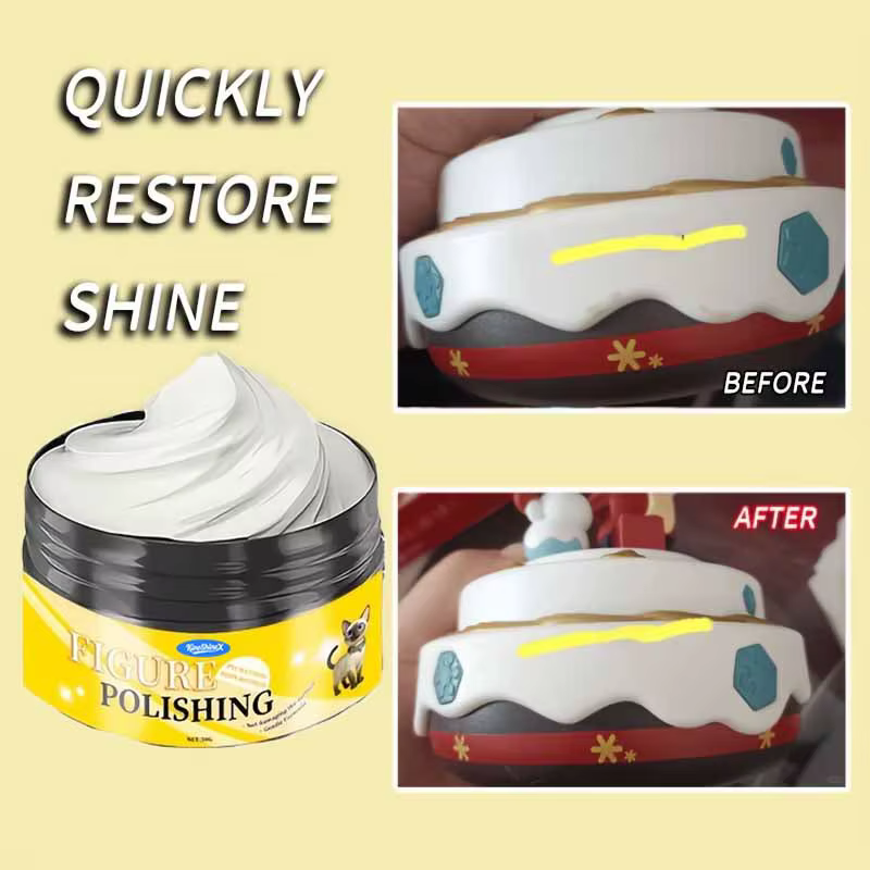 Composé de polissage pour figurines et montres – Restaure rapidement la brillance