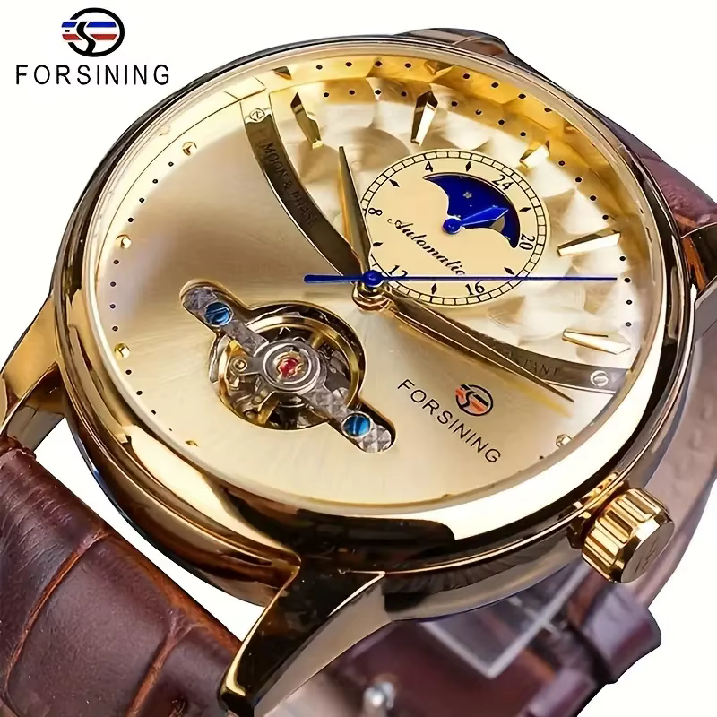 Montre-bracelet mécanique de luxe haut de gamme pour hommes