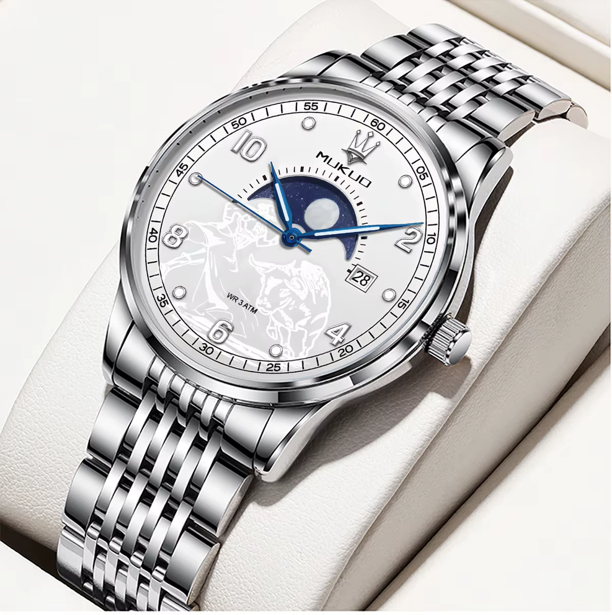 MUKUO Nouvelle montre à quartz pour homme