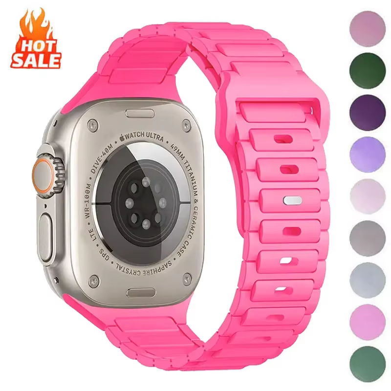 Bracelet en Silicone pour Apple Watch