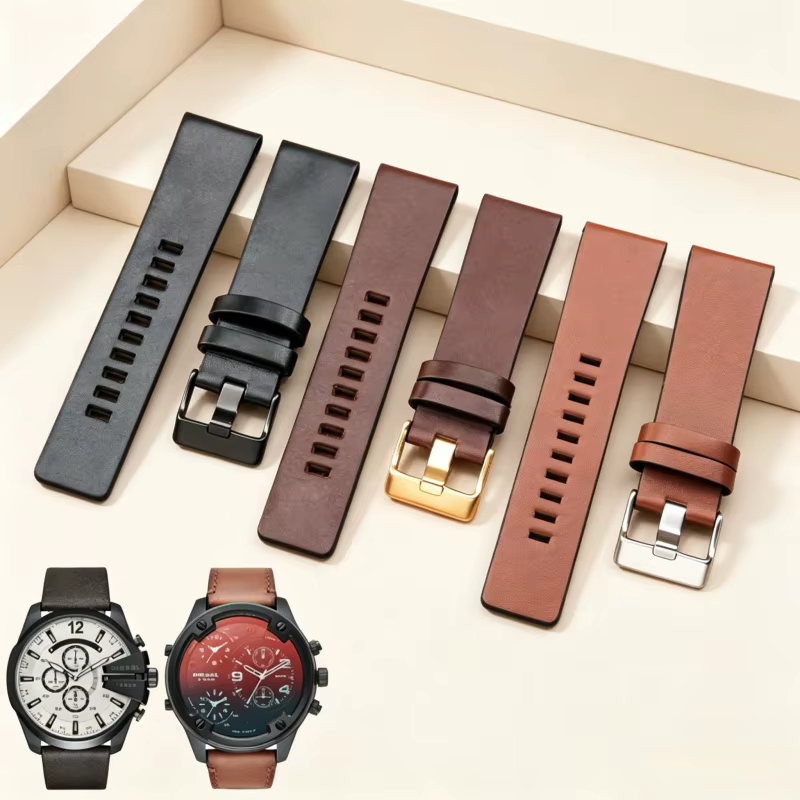 Bracelet de montre en cuir Di.Competition DZ4323 4346 1657 4343