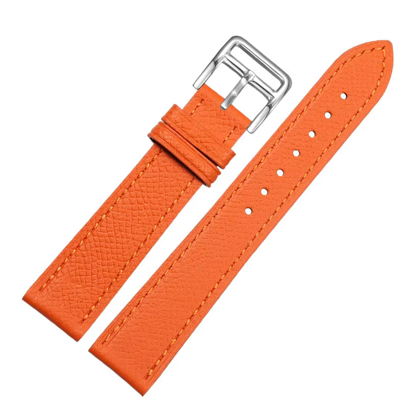 Le Bracelet de montre en cuir véritable convient aux Hermes 14/16/18/20mm