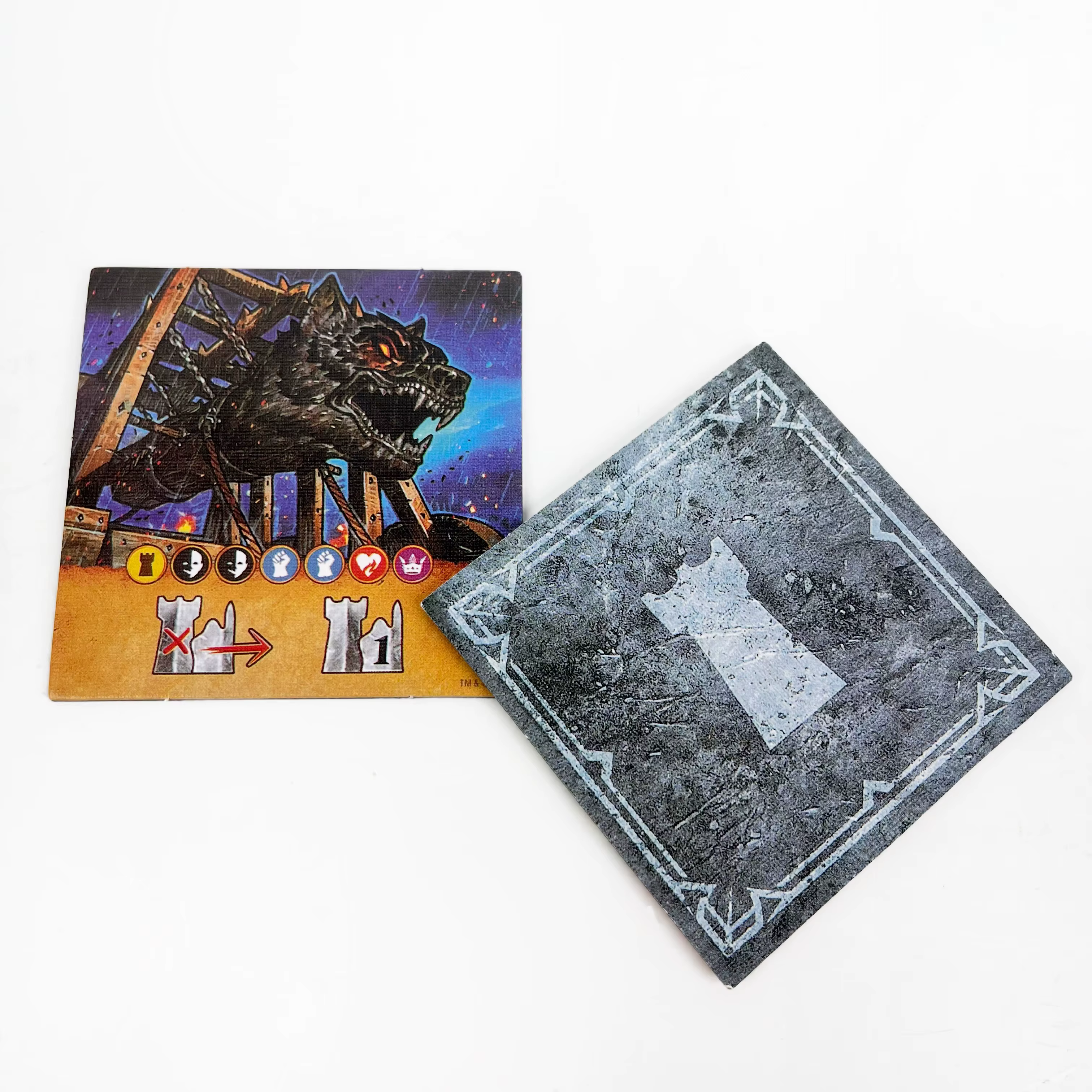 Accessoire de jeu de société – Cartes promotionnelles DIY DUEL MIDDLE EARTH | Nécessite le jeu de base pour jouer
