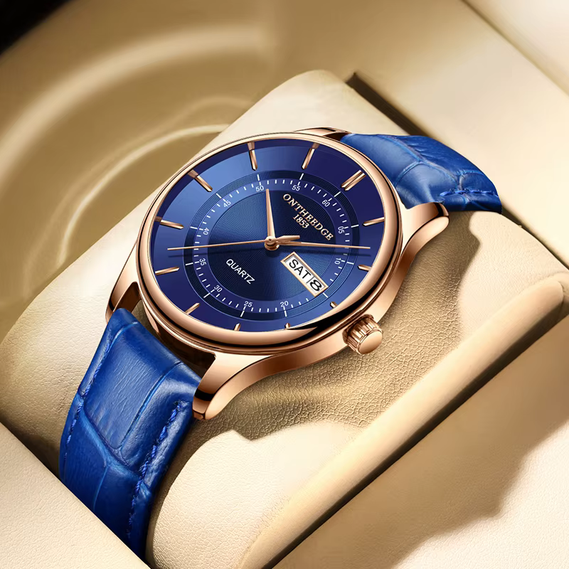 Montre à quartz étanche pour homme