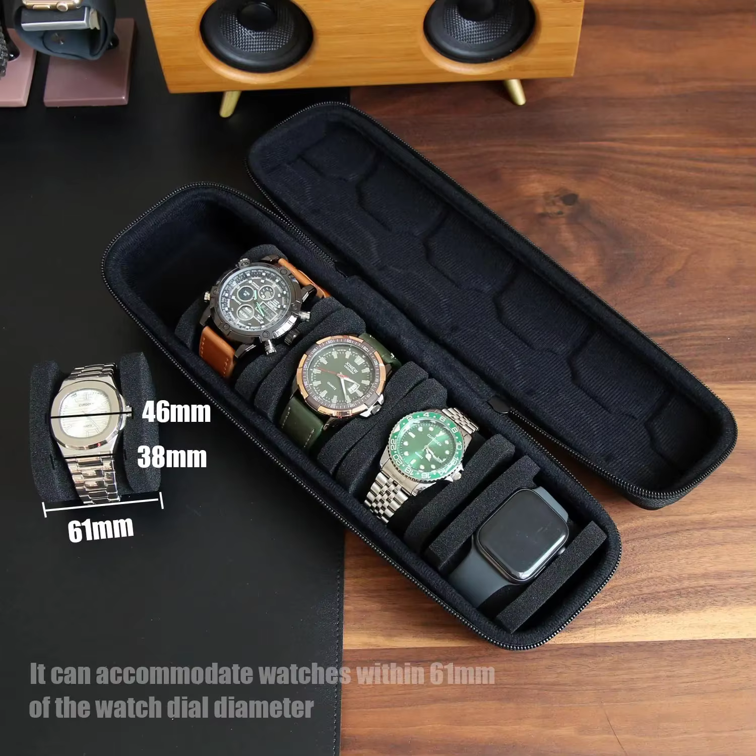Organisateur de boîte de montre pour hommes ou femmes