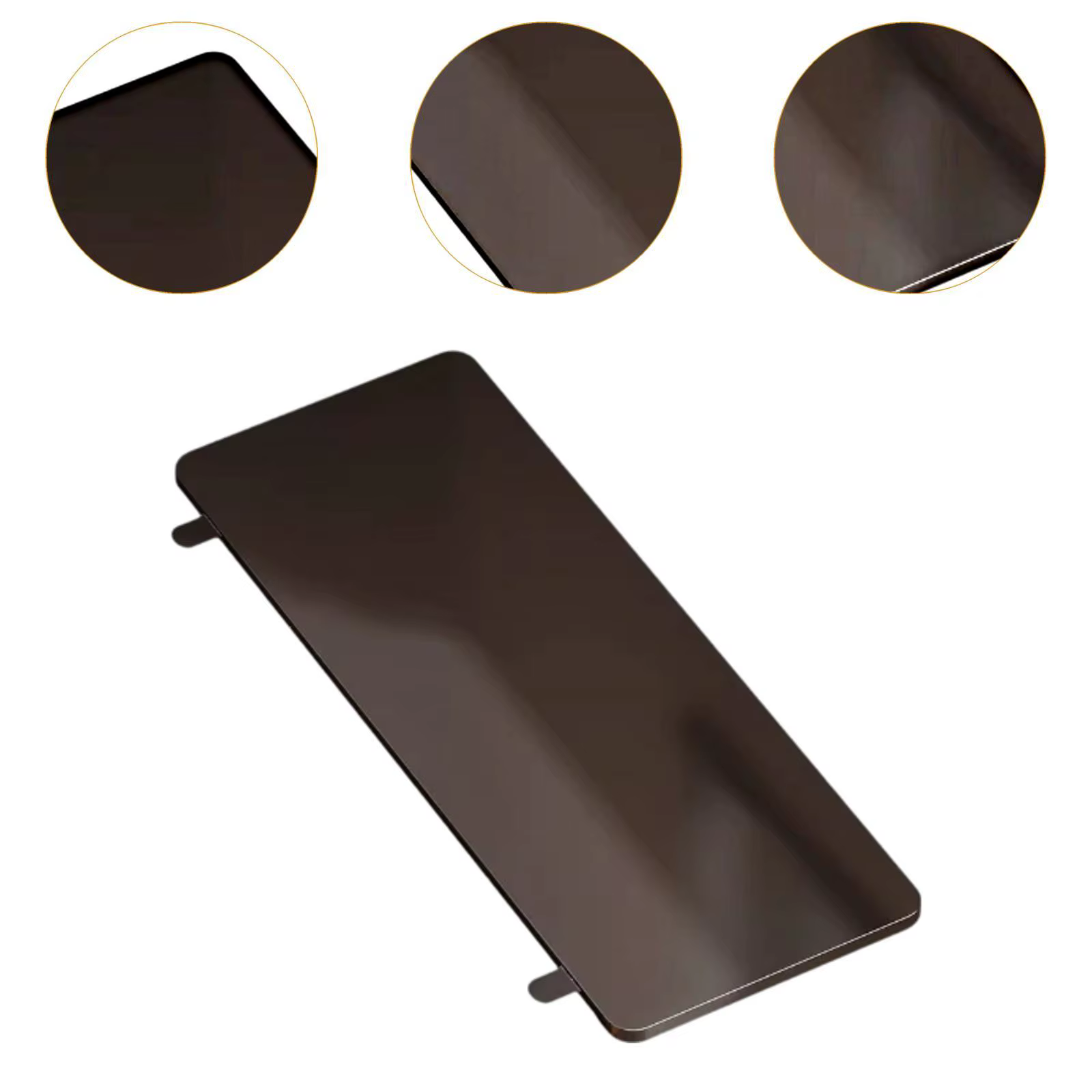 Plateau d'extension de bureau pour le bureau à domicile, fixation d'extension de Table d'ordinateur, plateau de clavier pliable noir, Support de poignet, repose-bras