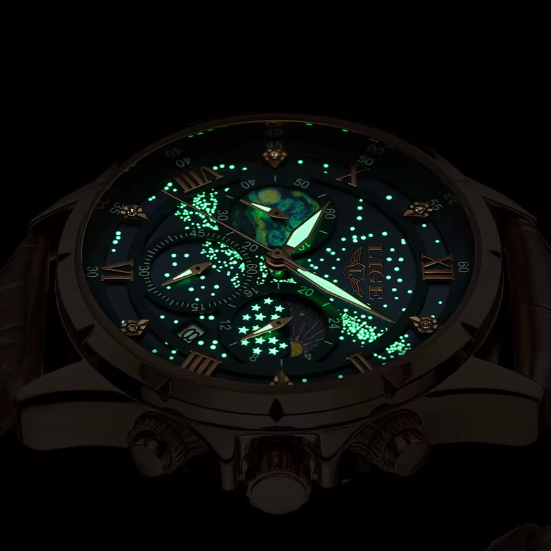 Montres créatives pour hommes LIGE