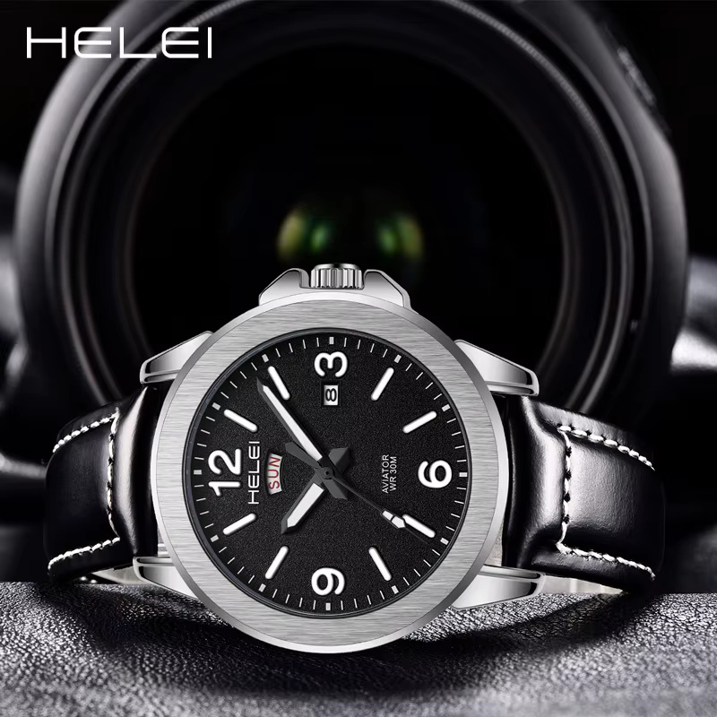 Montre à Quartz classique pour hommes