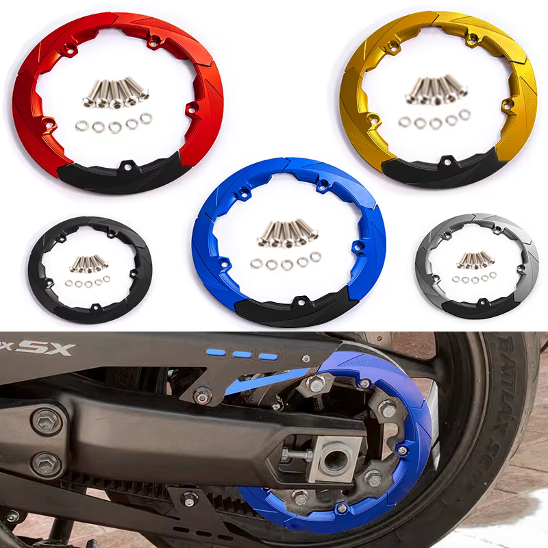 Couvercle de poulie de courroie de boîte de vitesses de moto, accessoire de protection pour Yamaha TMAX 530, module max 560, TPrévention 560, TMAX 530, SX, DX, TPrévention 530