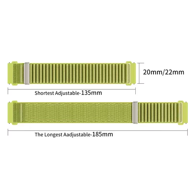 Bracelet en Nylon pour Garmin Forerunner 970 570 47/42mm 965 265 165 55 Venu 4 45/41mm