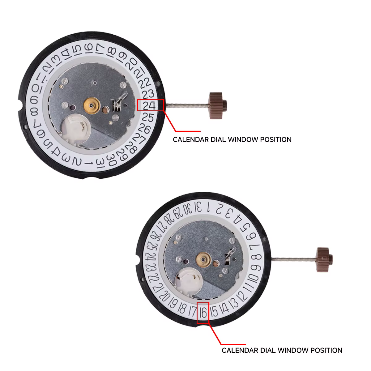 Mouvement Ronda 515, mouvement électronique à quartz