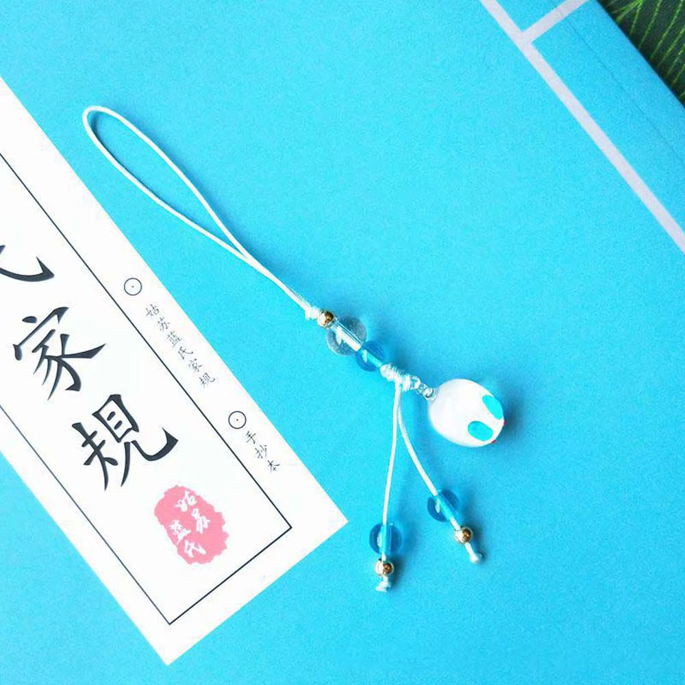 Porte-clés de sac de lapin de cosplay chinois, ornement de gland de confrontation, accessoire de pendentif de téléphone, Chen Qing Ling, Mo Dao Zu Shi