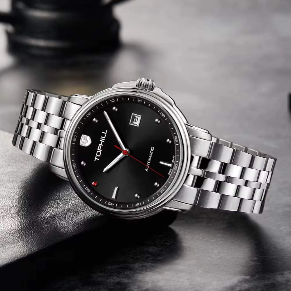 TOPHILL – montre à remontage automatique pour hommes