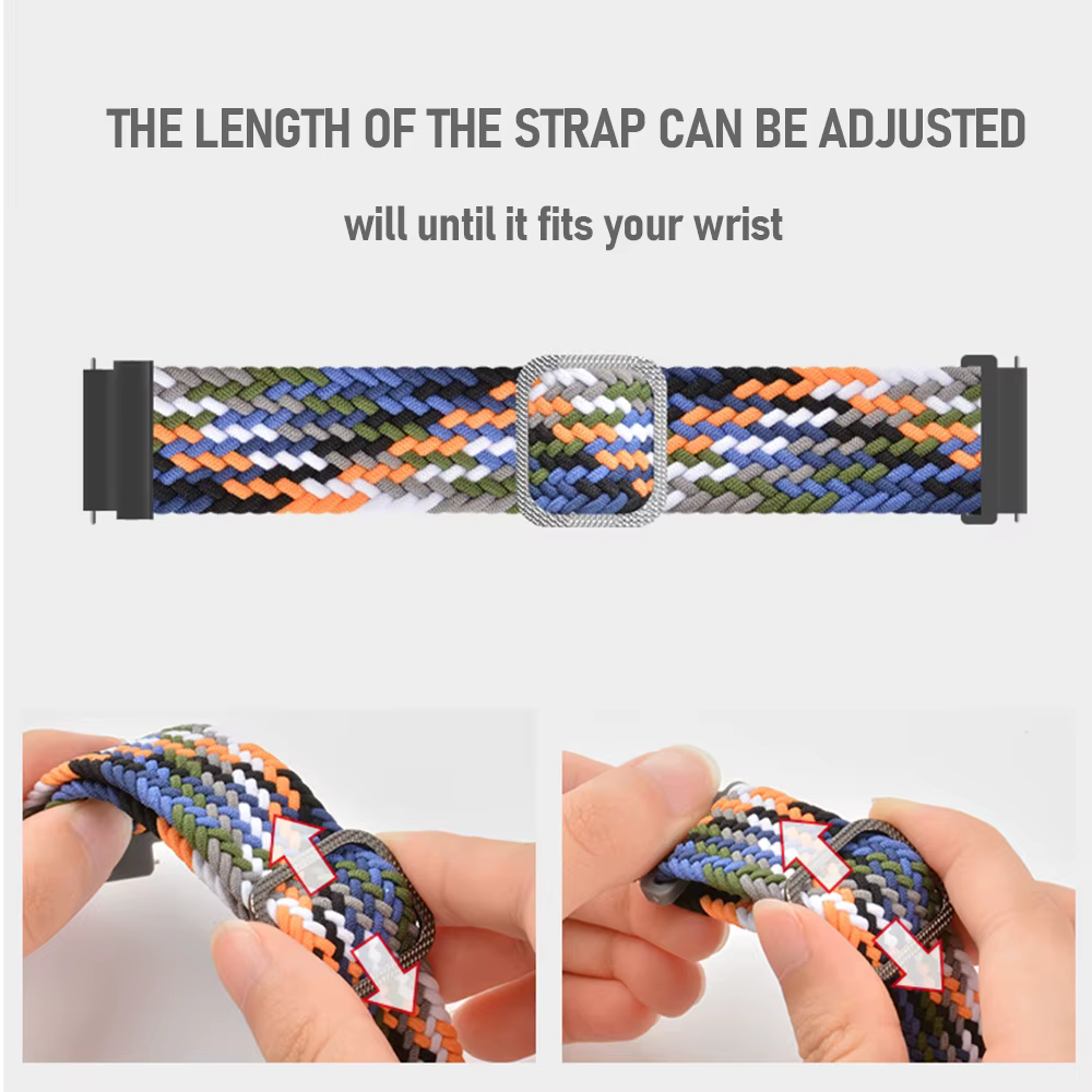 Bracelet de sport tressé en Nylon