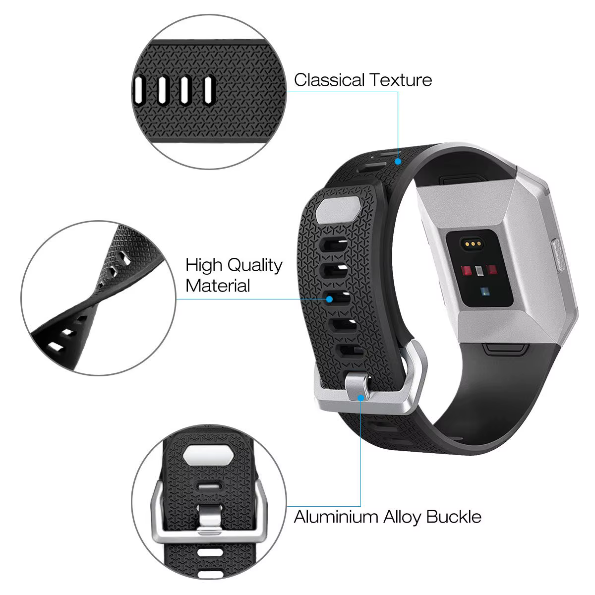 Bracelet de montre pour Fitbit ionic