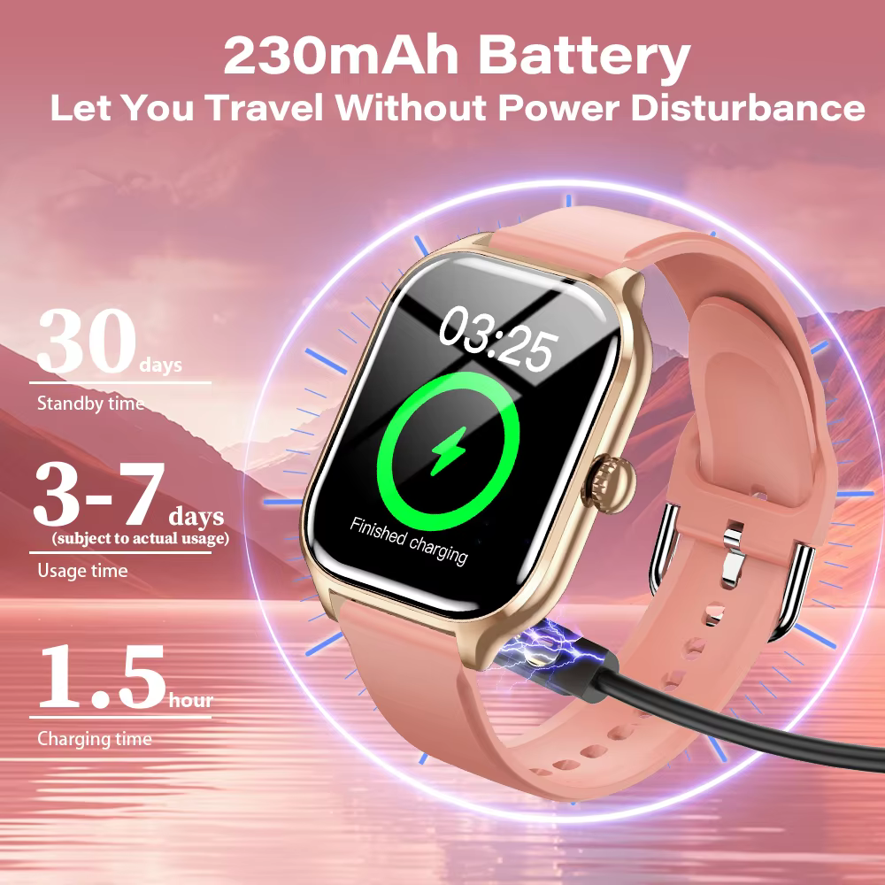 LAXASFIT 2025 nouvelle montre intelligente Bluetooth appel Message rappel 24 heures surveillance de la santé