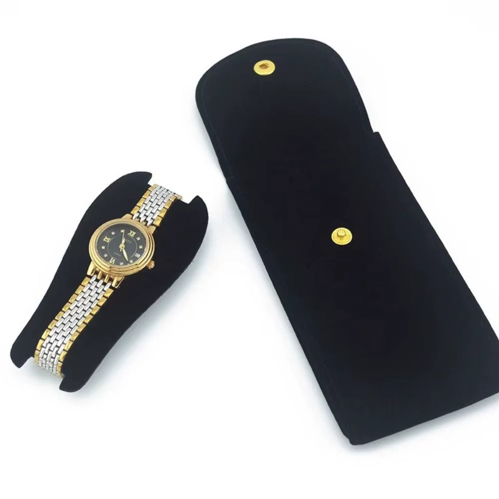 Nouvelle pochette de montres en flanelle