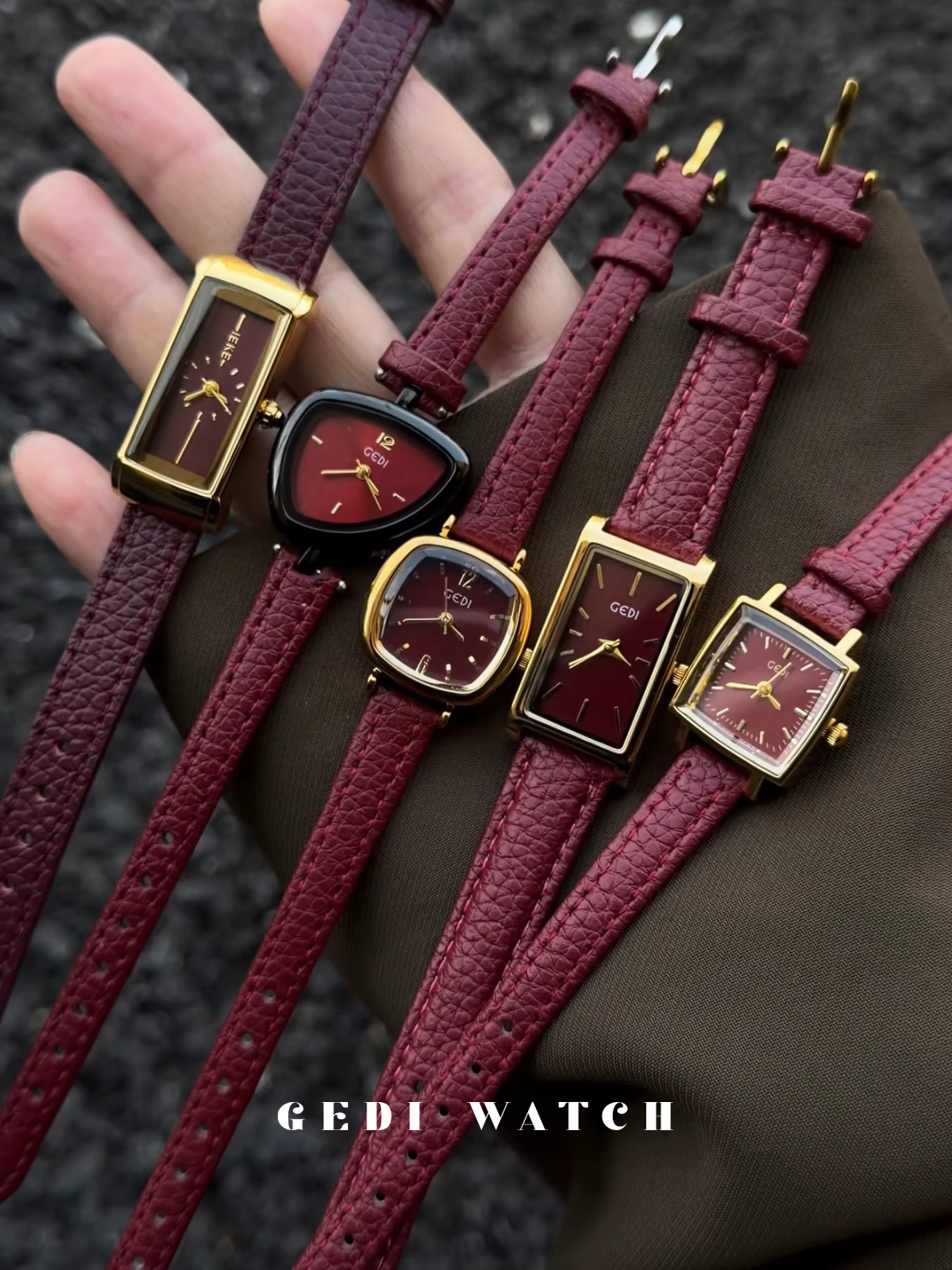 Montre de luxe pour femme de style vintage