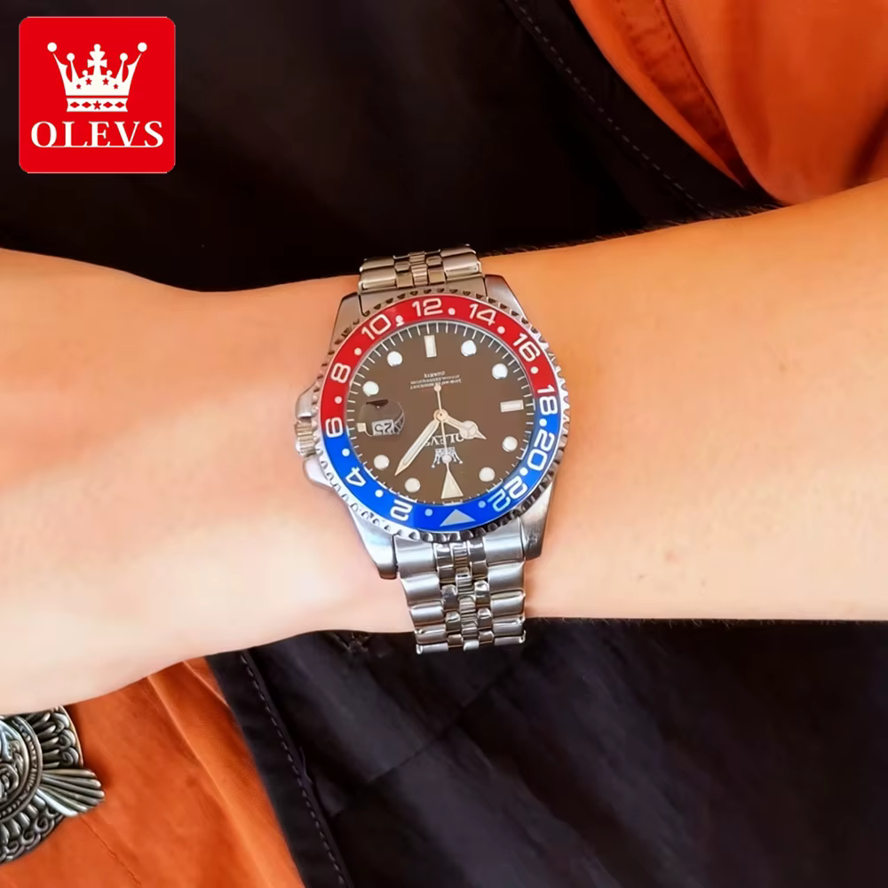 OLEVS – montre-bracelet classique de luxe pour hommes