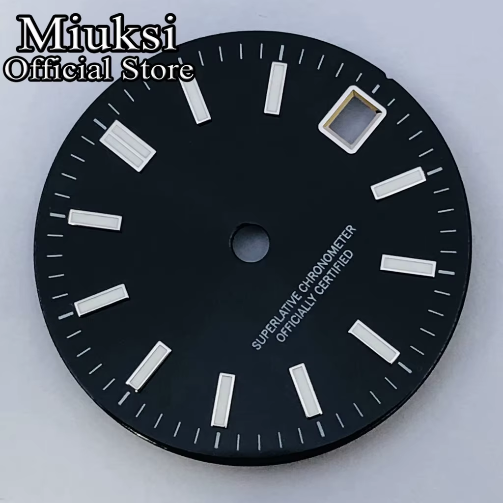 ATA UKSI-Cadran de Montre Lumineux Noir