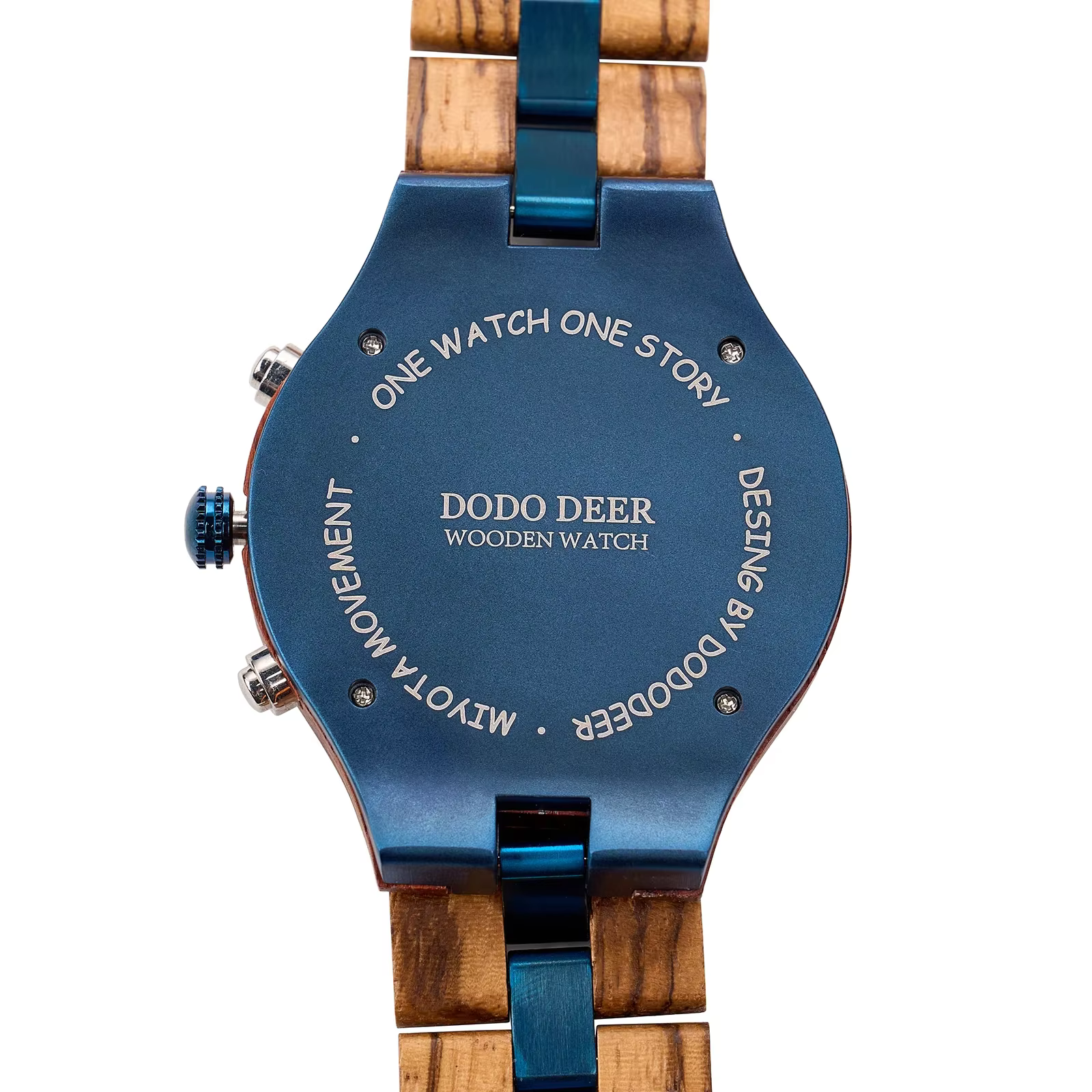 DODO DEER une montre à Quartz en bois pour hommes