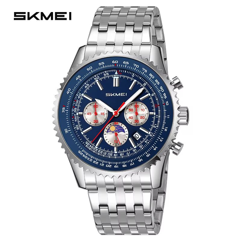 SKMEI 9348 Montre de Luxe Exquise pour Homme