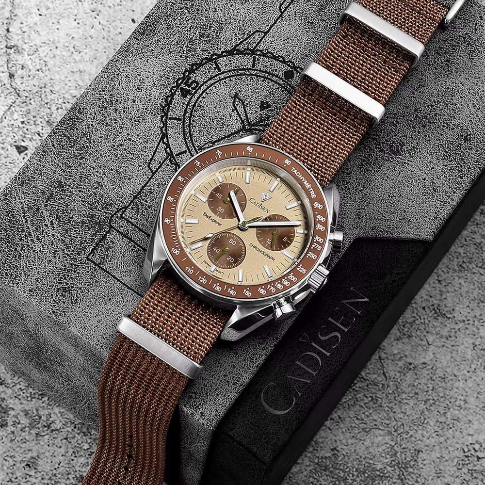 CADISEN 2026 nouvelles montres pour hommes montre-bracelet à Quartz de luxe
