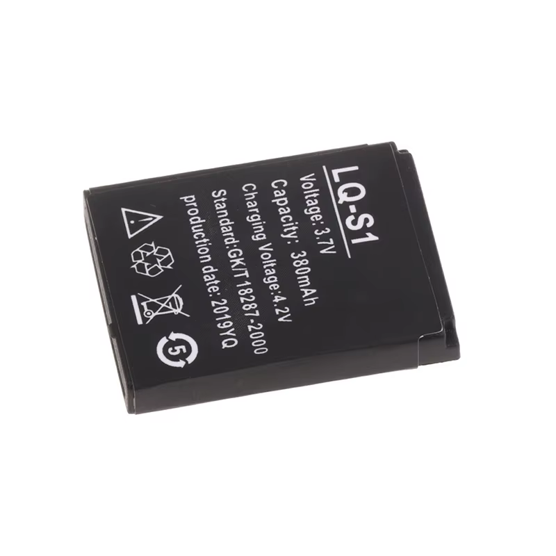 S1 Smart Watch Batterie 3.7V 380mAh Rechargeable Eddie ion Polymère