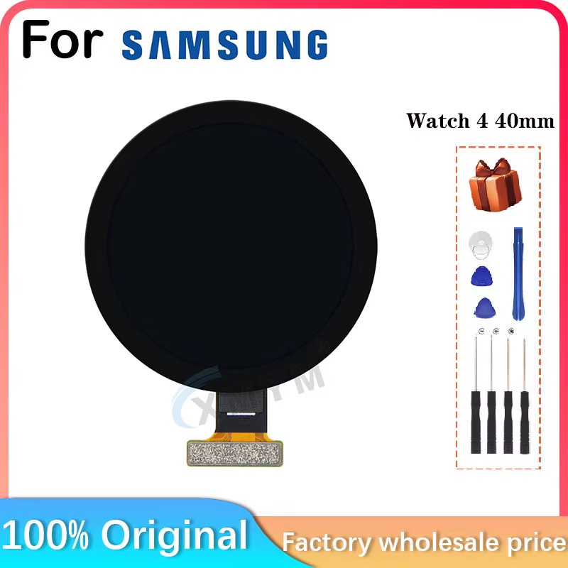 Pour Samsung Galaxy Watch 4 40mm R860 R865 SM-R860 SM-R865 smartwatch Bluetooth WiFi + LTE LCD écran plaque de couverture en verre remplacer