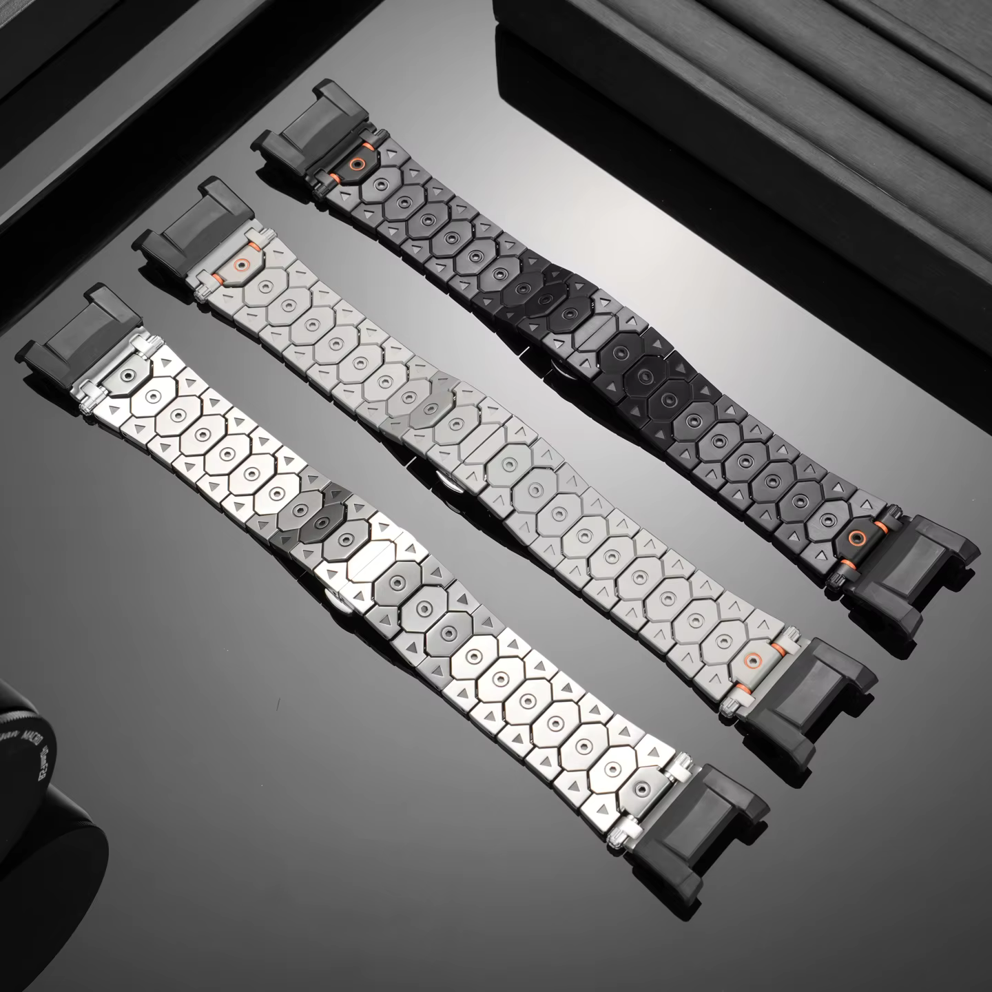 B1000 bracelet de montre en métal pour Casio G-SHOCK GWG-B1000 modifié hommes