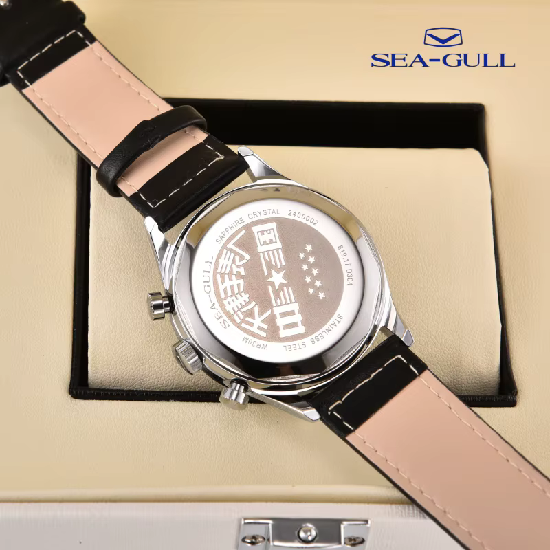 Montre Seagull Air Force Pilot's Column-wheel Chronograph Casual Entertainment Quartz Watch 1963