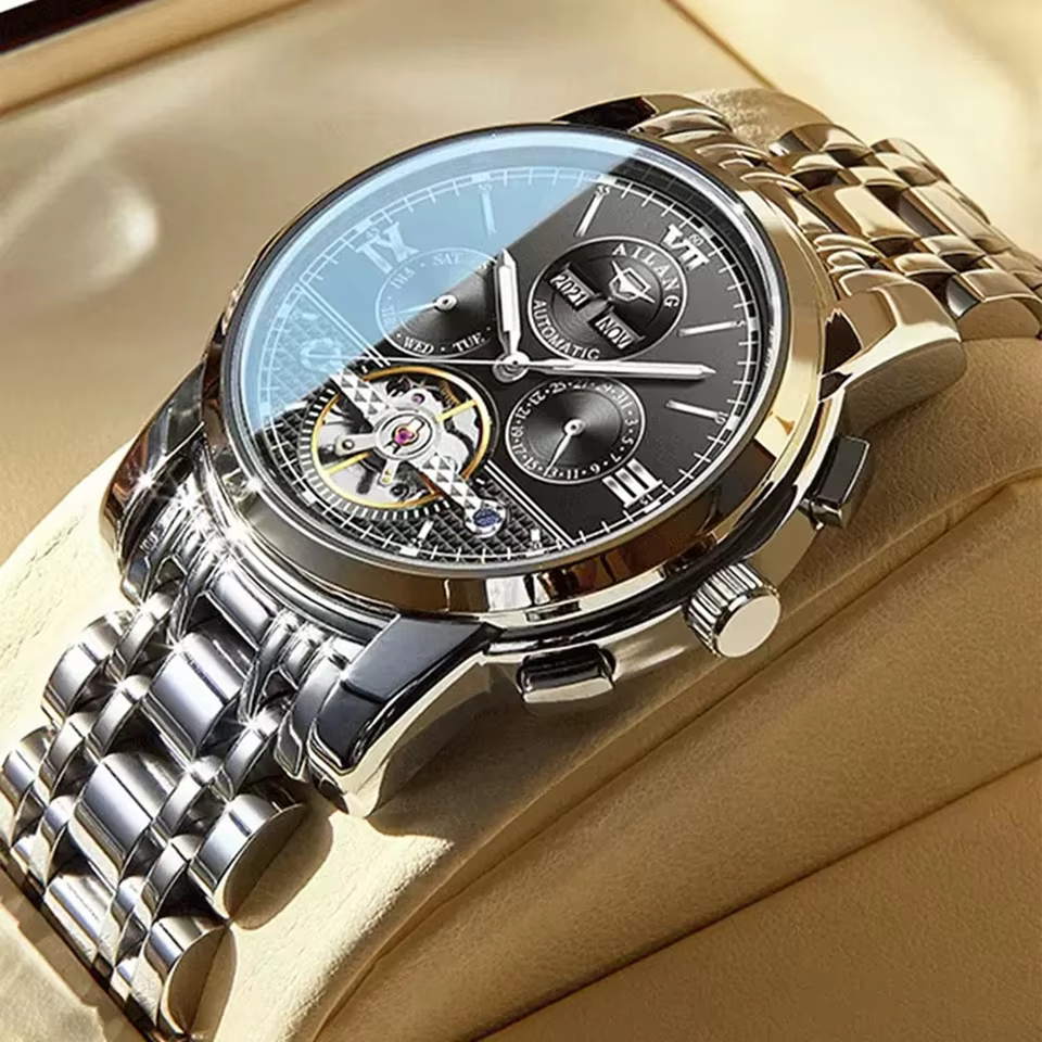 Nouvelle Montre Mécanique Automatique de Luxe AILANG 2026 pour Hommes