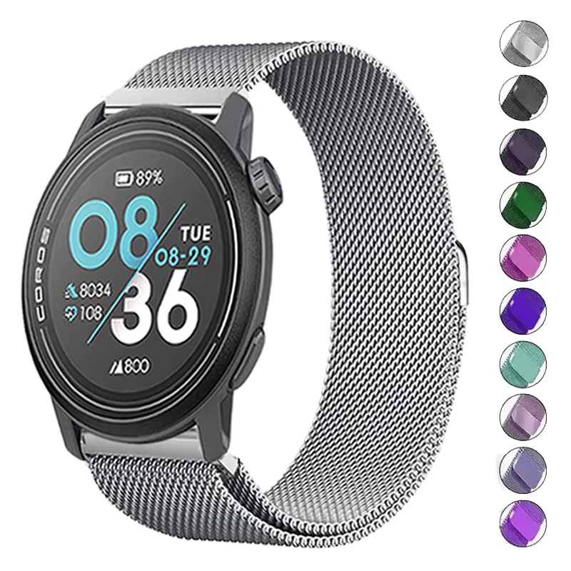 Bracelet à boucle milanaise pour COROS PACE 3