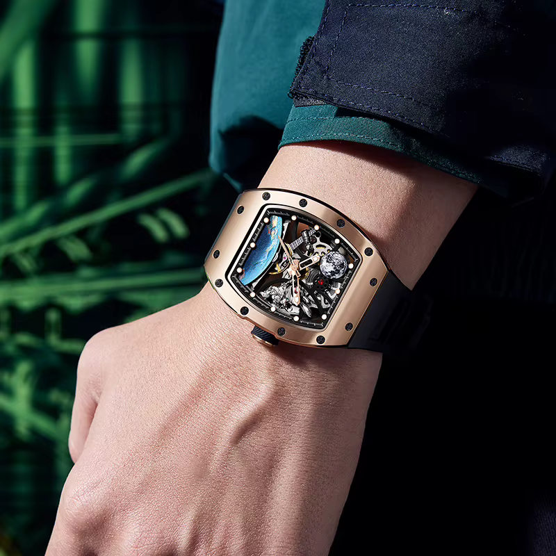 Montre mécanique automatique tendance 2026